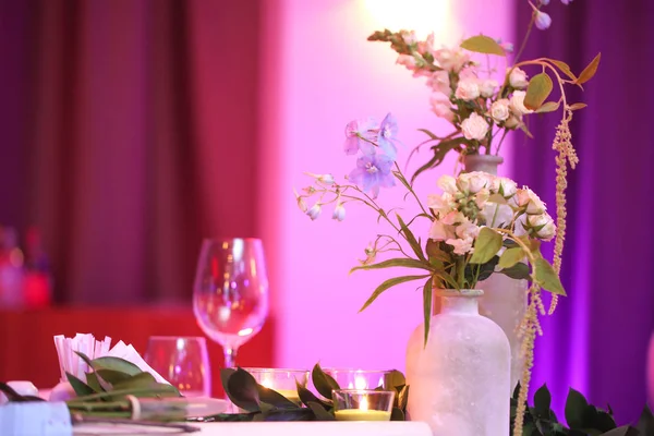 Luxury Vase Flowers — Stock Photo, Image
