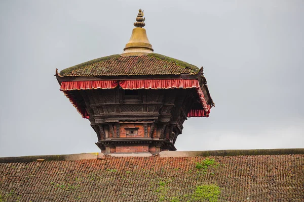 Індуські Храми Фон Бхактапур Урочистий Площі Бхактапур Непал Призначення Основних — стокове фото