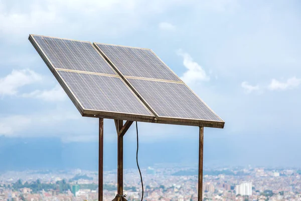 Solar Panels in the kathmandu city,Ecological energy Solar panel in the modern kathmandu city.
