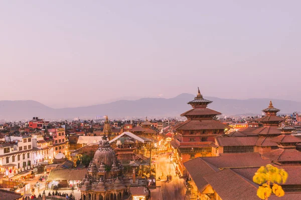 Храм Патан Патан Урочистий Площі Розташований Центрі Лалітпур Непалу Один — стокове фото