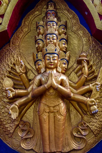 Estatua Diosa Hindú Katmandú Nepal —  Fotos de Stock