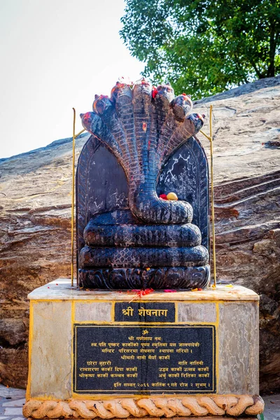 Estátua Deusa Hindu Kathmandu Nepal — Fotografia de Stock