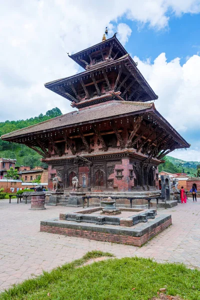 バンペパ ネパール 2019年8月2日 ヒンズー教の寺院の表示Indreshwor Mahadevは カヴレ州バンペパに位置しています カトマンズの近くの観光地 — ストック写真