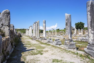 Türkiye'nin Antalya Perge antik kenti