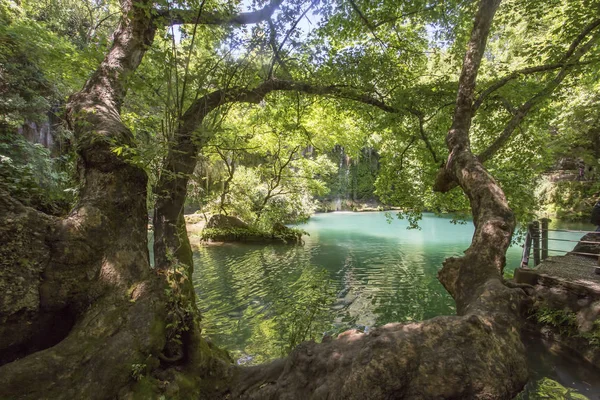 stock image Turkey Antalya Kursunlu Waterfall