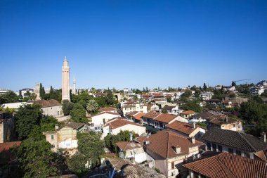 view of the city with local architecture