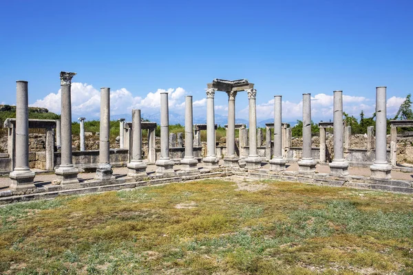Ruiny Starożytnego Miasta Dzień — Zdjęcie stockowe