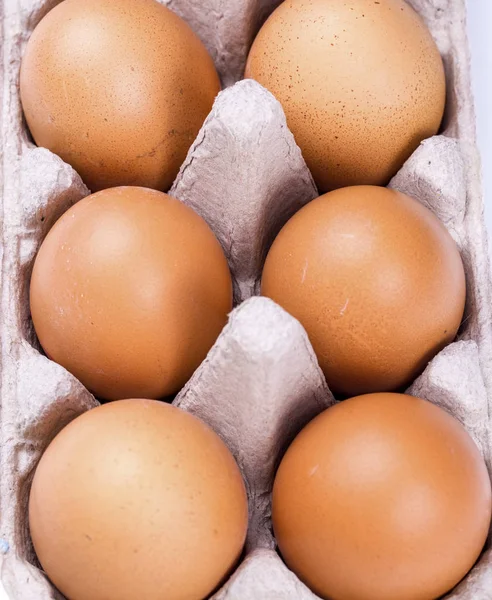 The Chicken raw eggs