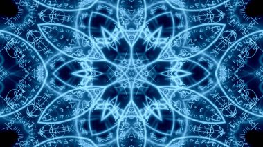 Renkli çiçek dürbünü arka plan