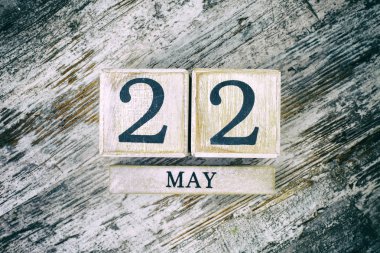 Tarihi olan ahşap takvim, 22 Mayıs