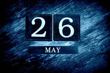 Tahta takvim ve tarih, 26 Mayıs.