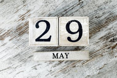 Tahta takvim tarih 29 Mayıs