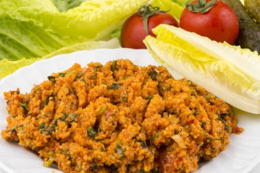 Yemek; Bulgur salatası (kisir)