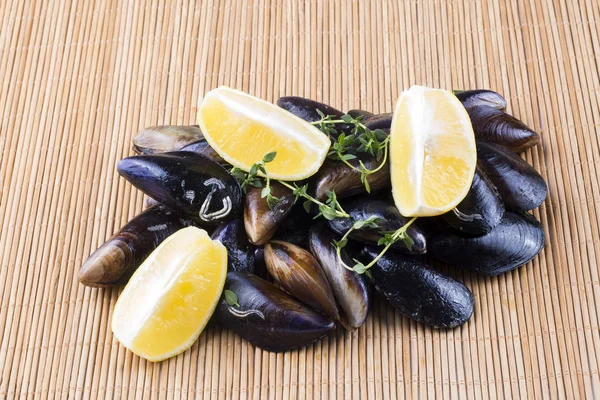 Gefüllte Muscheln Midye Dolma — Stockfoto