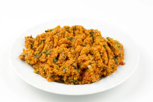 Yemek; Bulgur salatası (kisir)