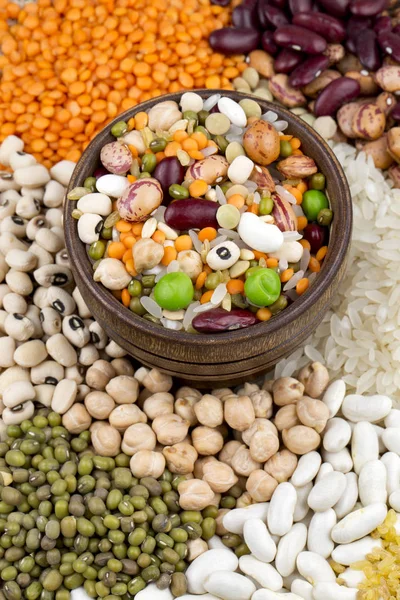 Kurutulmuş gıdalar; karışık baklagiller