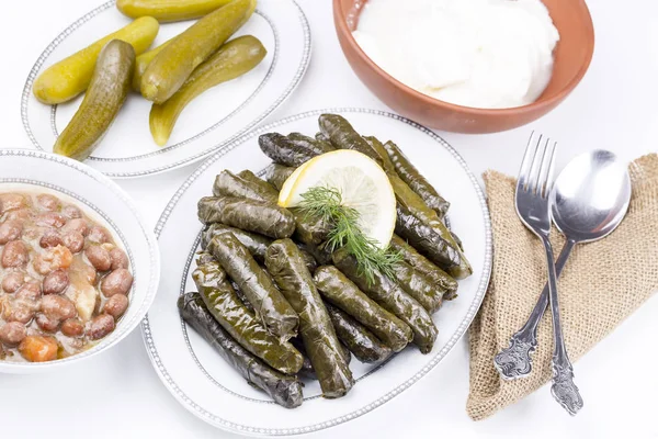 Geleneksel Türk yemekleri; Dolma yaprak (yaprak sarma / dolma)