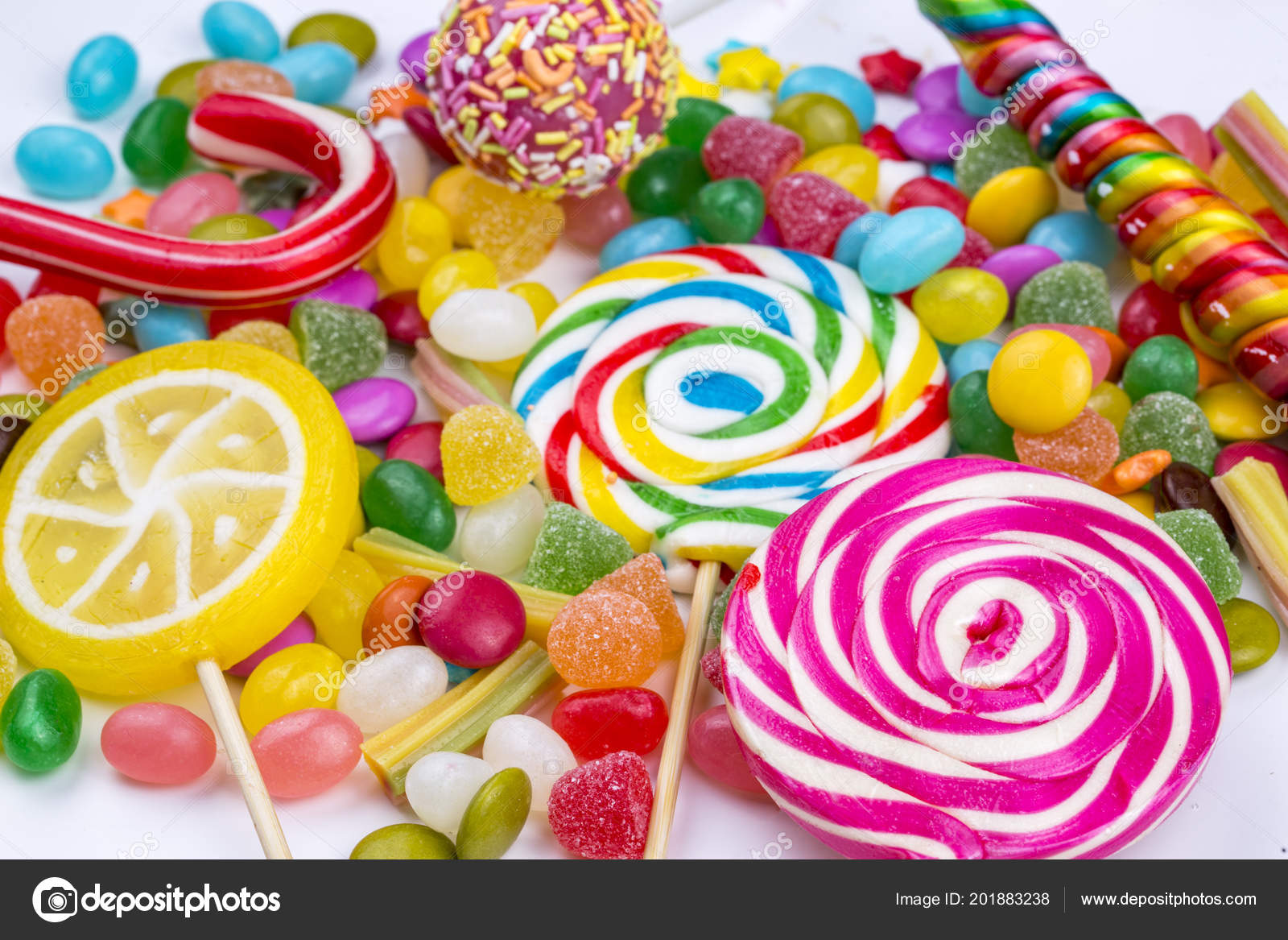 カラフルなお菓子デザート背景 ストック写真 C Esindeniz 138