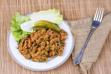 Türk yemekleri; Bulgur salatası (kisir)