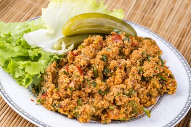 Türk yemekleri; Bulgur salatası (kisir)