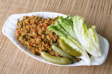 Türk yemekleri; Bulgur salatası (kisir)