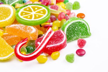 Renkli şeker tatlı arka plan