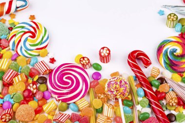 Renkli şeker tatlı