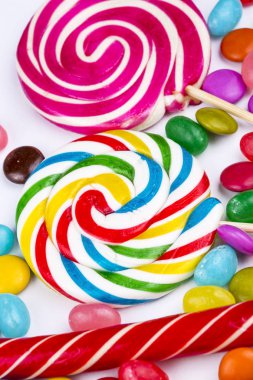 Renkli şeker tatlı