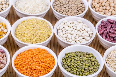 Karışık kurutulmuş gıda; baklagiller