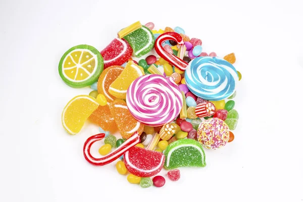 Renkli şeker tatlı arka plan