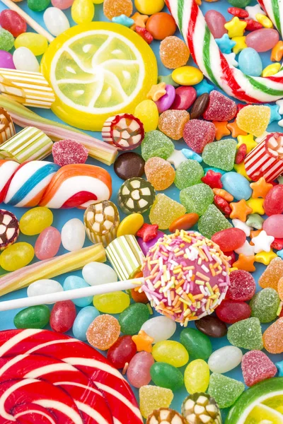 Colorful Candies Dessert — Stock Photo, Image