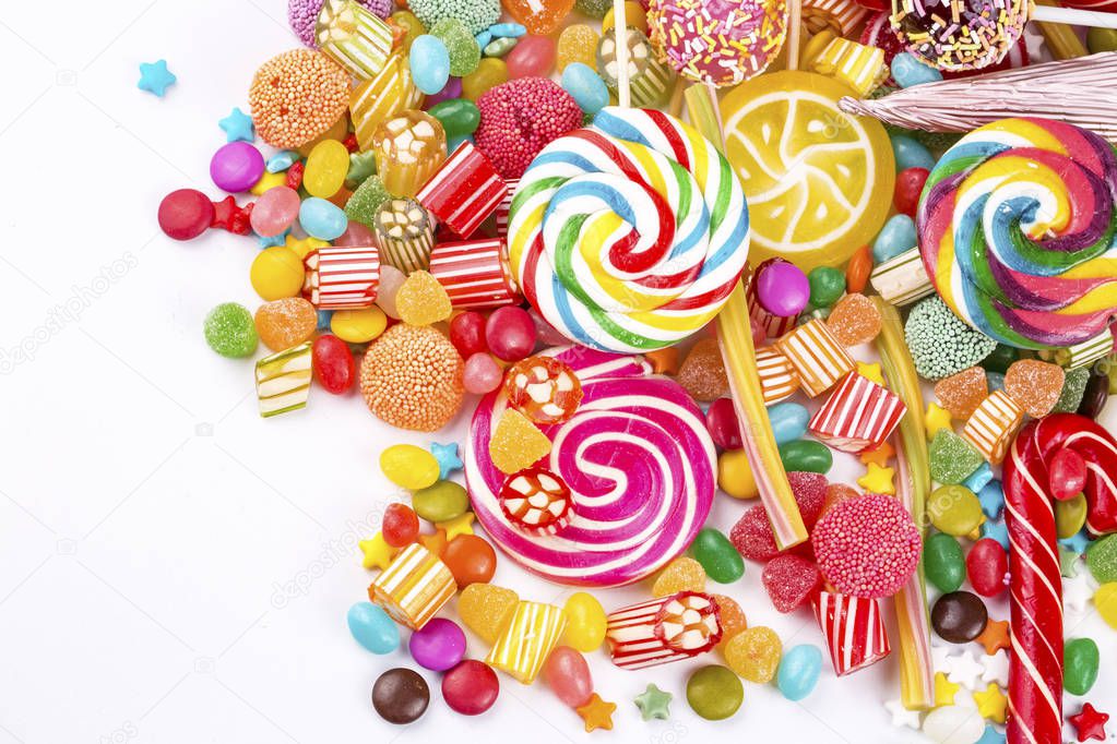 The Colorful Candies dessert