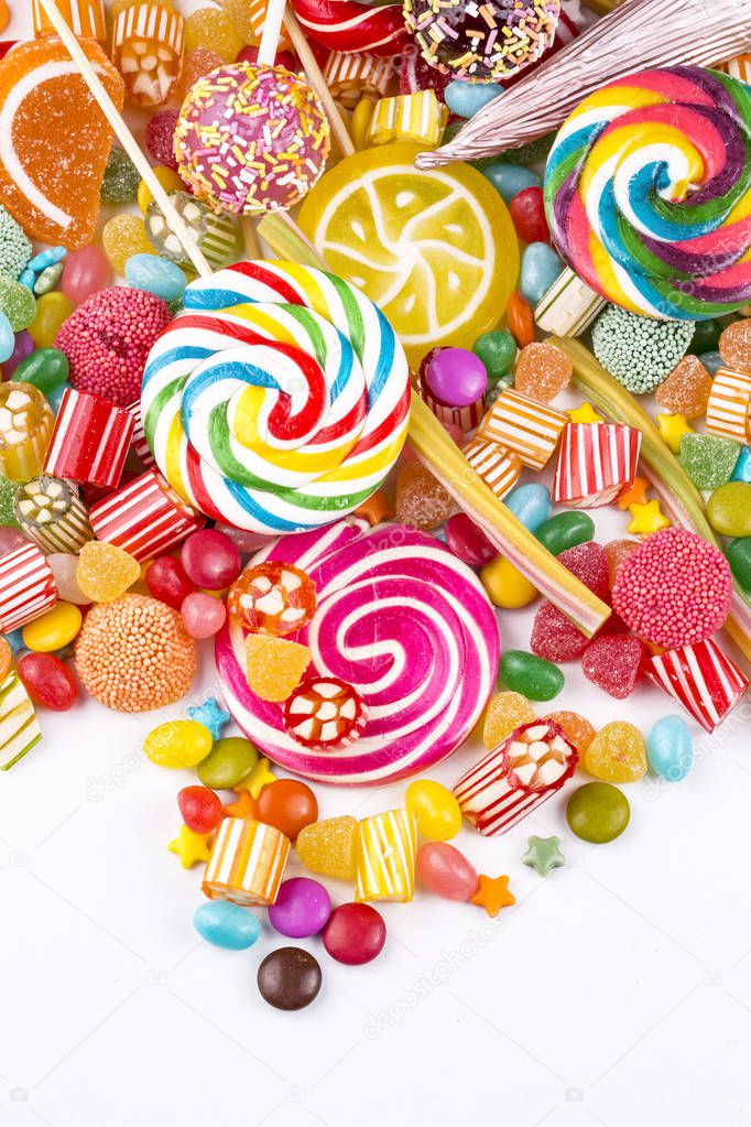 The Colorful Candies dessert