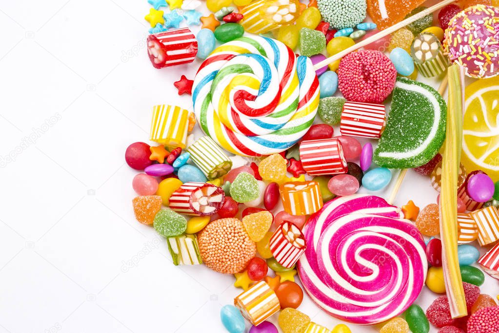 The Colorful Candies dessert