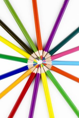 Renkli kalemler arka plan