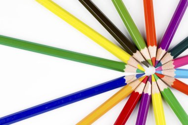 Renkli kalemler arka plan