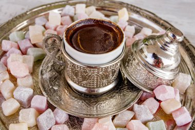 Türk kahvesi, Türk lokumu