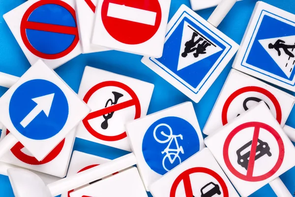 Traffic Signs Symbol Concept — Stock Photo, Image