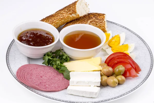 Traditional Turkish Breakfast Stock Picture