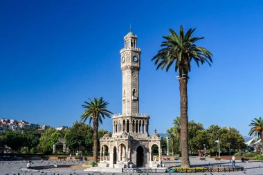 Türkiye'de Izmir Konak Meydanı, eski Saat Kulesi