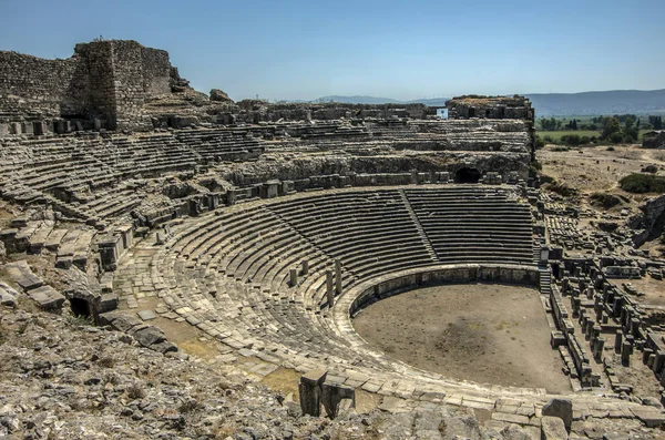 Ősi Romjai Város Ephesus Pulyka — Stock Fotó