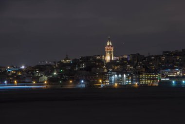 view of the city of Turkey at night time