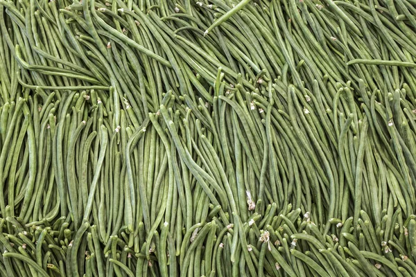 Close Green Beans Background — Stockfoto