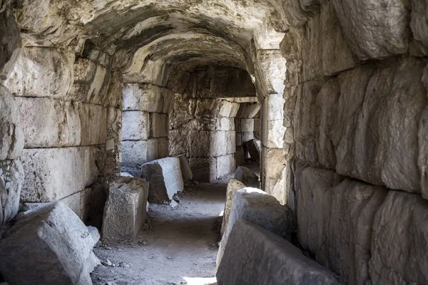 Rovine Dell Antica Città Pergamo Turchia — Foto Stock