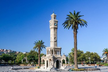 Türkiye İzmir Konak Meydanı Eski Saat Kulesi