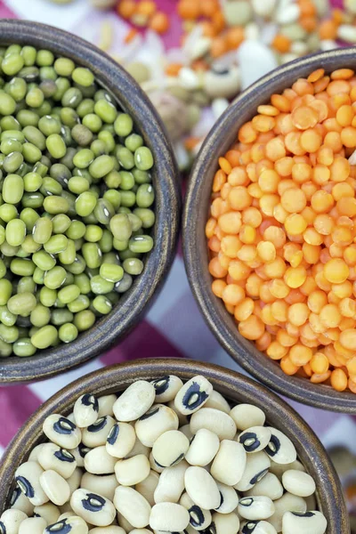 The Dried foods; mixed raw legumes, background