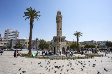 Türkiye İzmir Konak Meydanı Eski Saat Kulesi