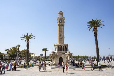 Türkiye İzmir Konak Meydanı Eski Saat Kulesi