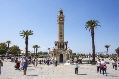 Türkiye İzmir Konak Meydanı Eski Saat Kulesi