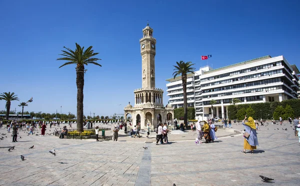 Turkey Izmir Konak Square Old Clock Tower — Stock Photo, Image